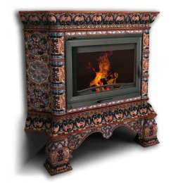 Каминная облицовка КимрПечь Кострома угловая Декабрь